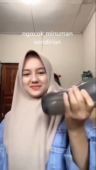 ngocok minuman pas ada ortu!