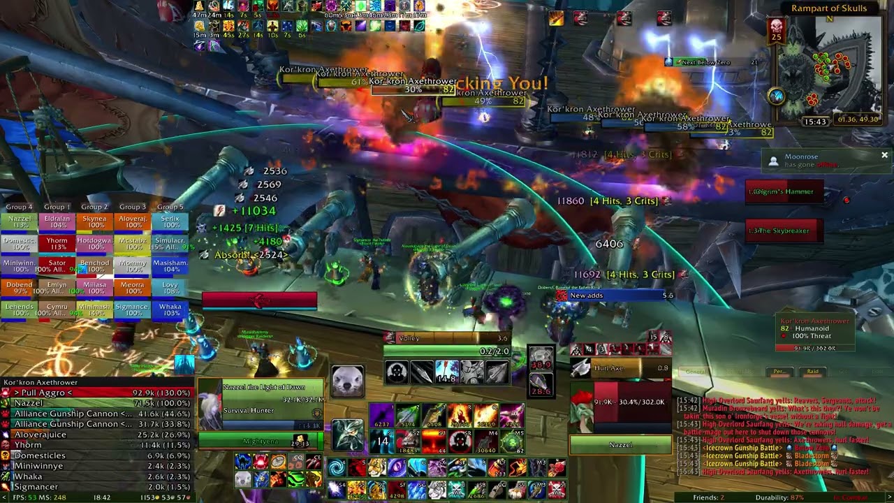 Gunship Survival POV