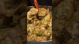 Indian Black Pepper Chicken ASMR #shorts