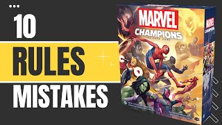 10 Common Rules Mistakes in Marvel Champions