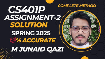 CS401P Assignment 2 Solution Spring 2025 | Assembly Practical | 100% Working Code | VU CS401P