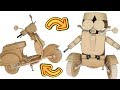 Cardboard DIY TRANSFORMERS Sqweeks ダンボールでトランスフォーマーのスクィークスを作ってみた