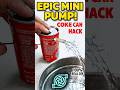 Can se bana diya powerful water pump! 😱💧 #shortsHomemade Water Pump from Can 🔥