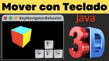 Mover el Universo con el Teclado en Java 3D con KeyNavigatorBehavior y TransformGroup