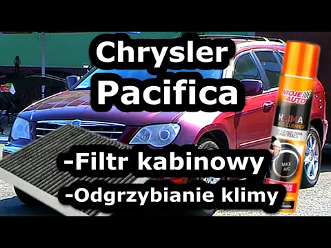 Chrysler Pacifica 2007 Limited Awd 4.0 24V - Wymiana Filtra Kabinowego, Odgrzybianie Klimy - Youtube