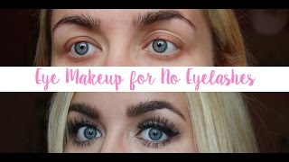 Eye Makeup for No Eyelashes (Trichotillomania) | G Beauty
