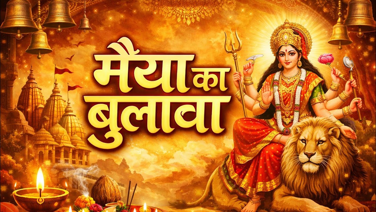 मैया का बुलावा | Hindi + Sanskrit Bhakti Song | Navratri Special Mata Bhajan | Jai Ambe Jagdambe 🙏🔔