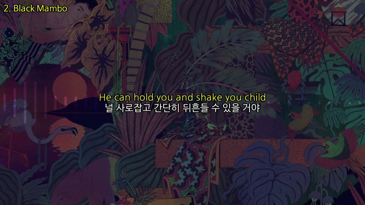 [우리말 자막/가사] Glass animals Black Mambo (ZABA 수록) YouTube