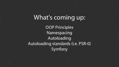 13. Overview of what we