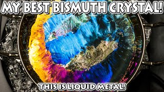 MAKING MY BEST BISMUTH CRYSTALS YET!