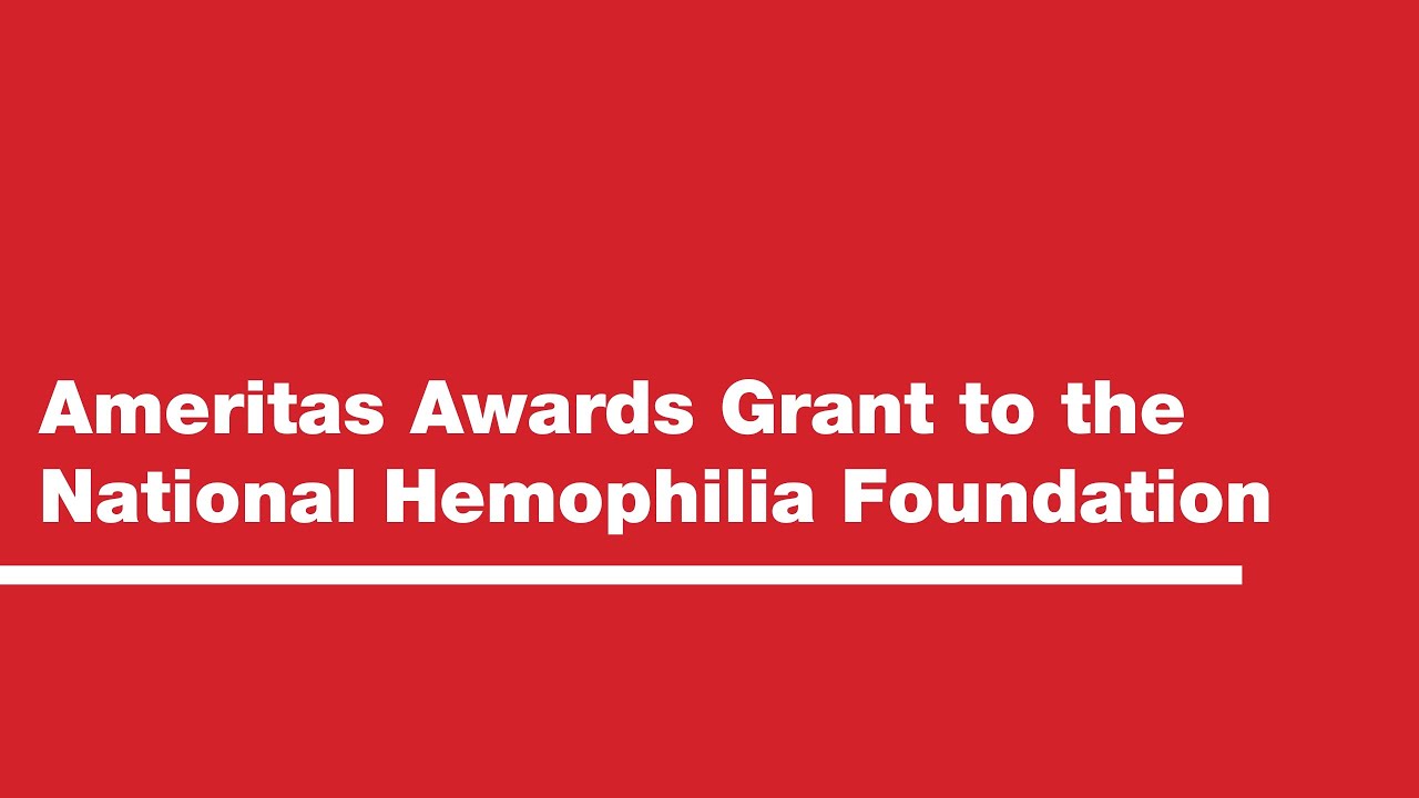 Ameritas Awards Grant to the National Hemophilia Foundation YouTube