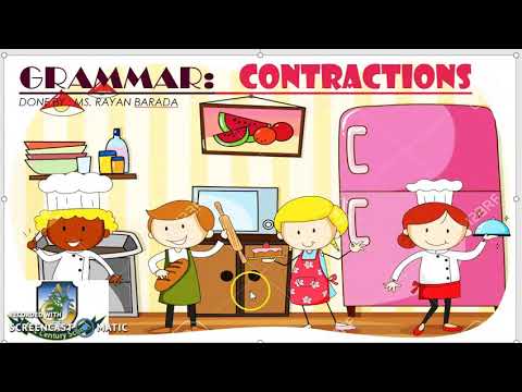 Contractions - Grade Three - YouTube
