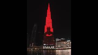 The Batman Promotion in Burj Khalifa | Dubai | The Batman
