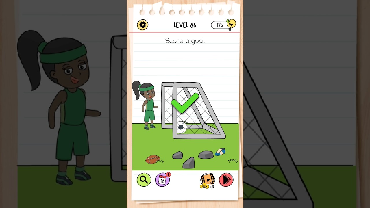 Brain test level 86 🌞🌞