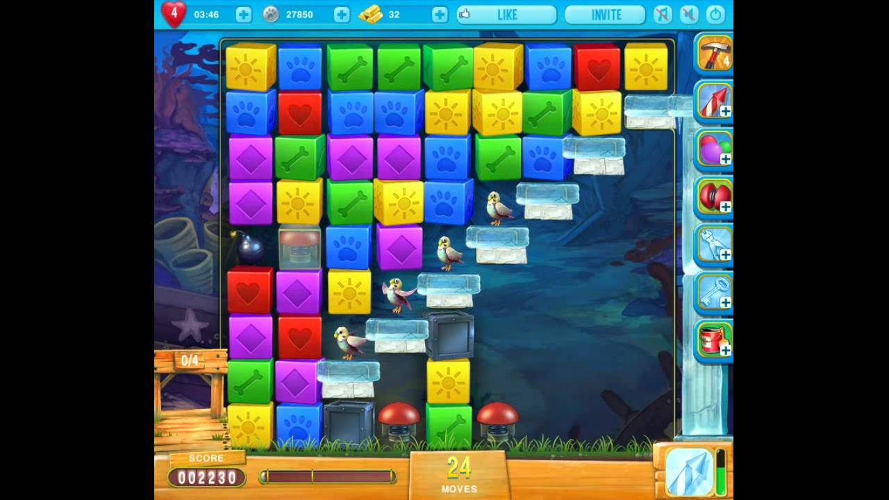 Pet Rescue Saga level 933 no hammers 😈 ►TOBIAS DEAMON◄