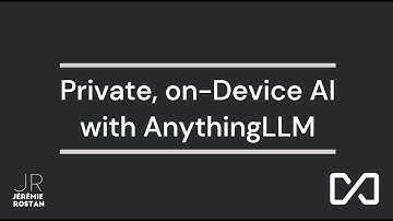 AnythingLLM: Fully Private AI - the Easy Way 🤖🔒