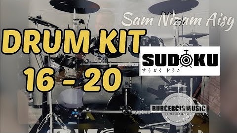 Sudoku Lucas 8s/10s/10sh - DRUM KIT 16 - 20