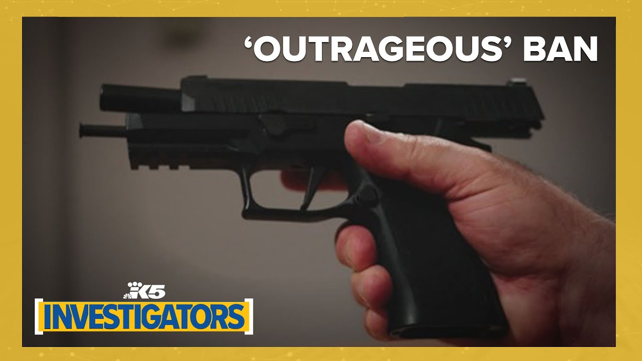 Local departments oppose Washington police academy's handgun ban