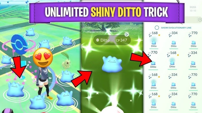 How to Find Ditto in August 2023 in Pokemon Go #pokemongo #shorts 