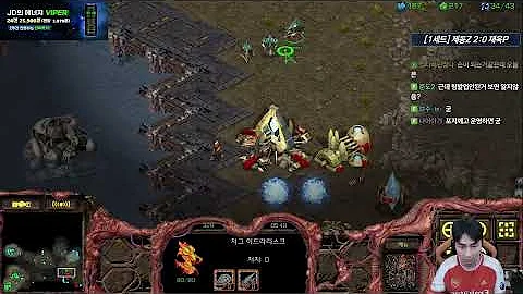 【27.12.25】 SC:R 1v1 (FPVOD) Jaedong (Z) vs Best (P) 【Map: Knock Out】