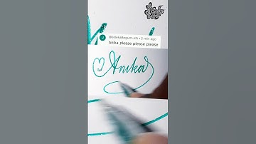 Stylish Name | Anika | Stylish Signature | Calligraphy Signature