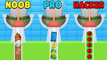 NOOB vs PRO vs HACKER - Plumber Master