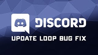 How to Fix Discord Update Loop  Failed Update Bug for ...