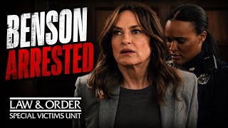 Benson Arrested and Held in Contempt | Law & Order: SVU 27x19