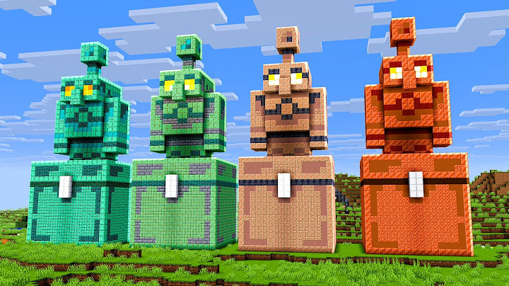 I Built Every Hecking Copper Golem