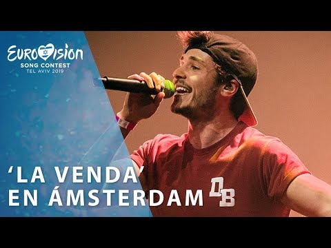 MIKI canta 'La venda' en ÁMSTERDAM | Eurovisión 2019