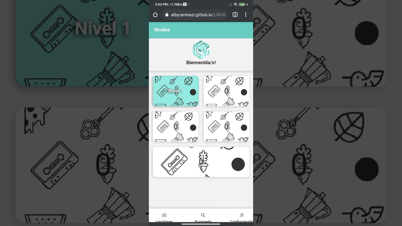 Lsv-App lenguaje de señas venezolana Estudiantes Albany Ramírez y Daniel Silva 207a-3