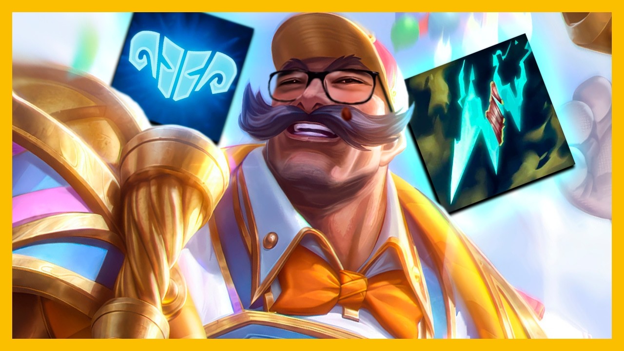 BUGUEI O PLANETA com a PASSIVA GLOBAL do BRAUM de STATIK!