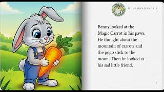 Benny the Bunny and the Magic Carrot 🐰🥕 | Fun Kids Storybook with Moral | LevelUp Talks #storytime