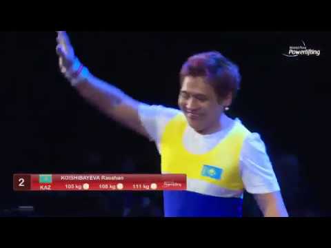 Kitakyushu 2018 | Raushan Koishibayeva lifts 111kg