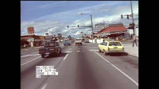 Driving On WA SR-529 North/South In 1989 (Everett)