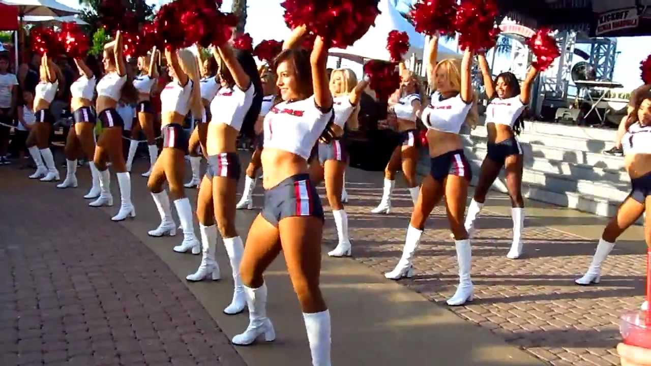 Houston Texans 2012 Kickoff Cheerleaders Dance YouTube