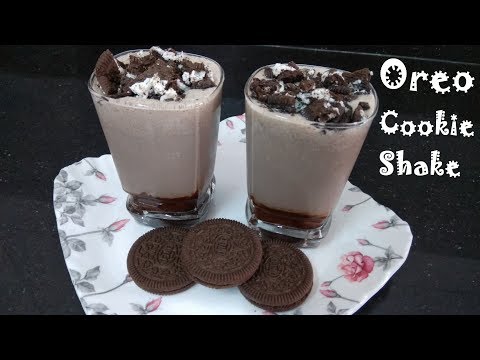 oreo-cookie-milkshake-recipe---dessert-recipe---quick-oreo-milkshake---homemade-oreo-milkshake