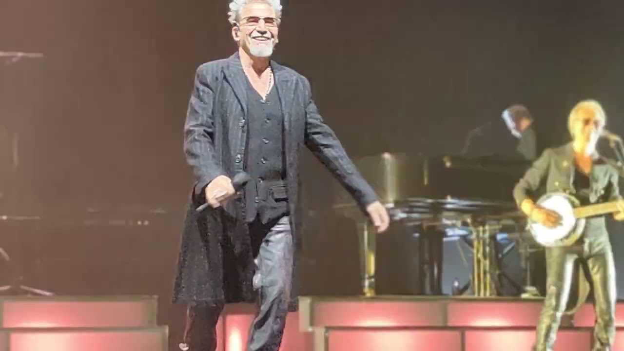 Florent Pagny à Rouen .l arrivée 