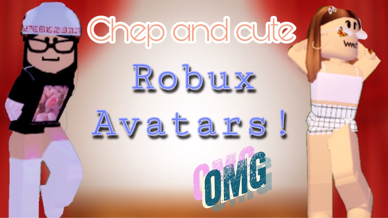 Cheap & Cute Robux Avatars! (Read desc) | Outfits| Roblox | broken ...