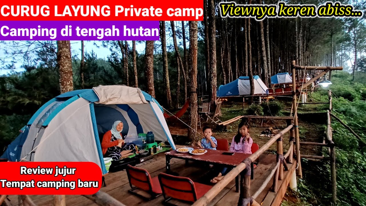 CURUG LAYUNG private camp Baru di Lembang Bandung view G