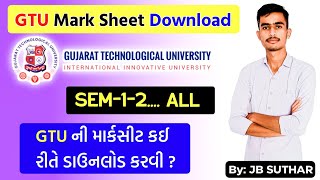 GTU Mark Sheet Download | How to Download GTU Mark Sheet 2022 | GTU information | screenshot 1