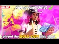 Fortnite Solo Cash Cup, But I Played High Ground Only...