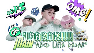 NGAKAK!!! MAIN PERMAINAN ANAK SD 'ABCD Lima Dasar' BARENG Rambut Pink dan Mata Belo 🤣