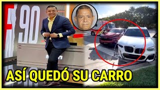 ASI QUEDÓ EL CARRO de Ivan Rene VALENCIANO Tras Sufrir ACCIDENTE en EEUU (Fue Arrestado)