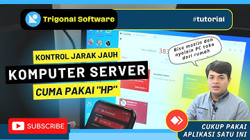 Mau Kontrol PC Server Jarak Jauh dengan Handphone? Simak Tips Ini!! #tutorial #server #lifehacks