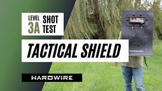Hardwire® Level 3A Tactical Shield Shot Test Guía