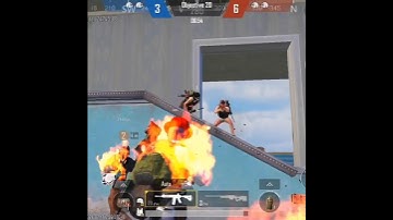 1 vs 2 AWM M416 Wow mode #pubgbattlegroundsmobileindiagameplay #wow mode