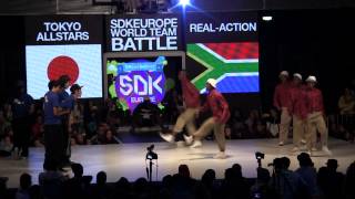 SDK EUROPE 2013 WORLD TEAM BATTLE FINAL-TOKYO ALLSTARS (JAPAN) vs. REAL ACTION (SOUTH AFRICA)