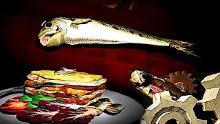 How Fish Is Made - Horror Game Where You're Dinner & You Play A Cute Sardine ALL ENDINGS