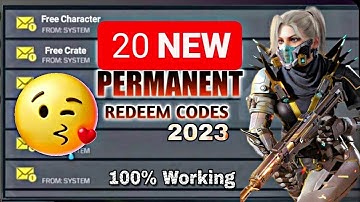 20 New Working REDEEM CODES 2023 | CODM